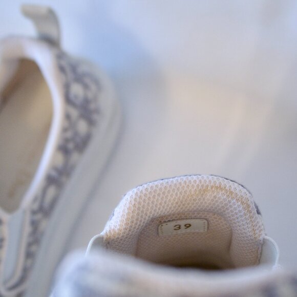 DIOR Solar Slip-On Sneaker 'Dior Oblique - Grey Stone' (IT/EU 39, US 9) - Picture 5 of 16